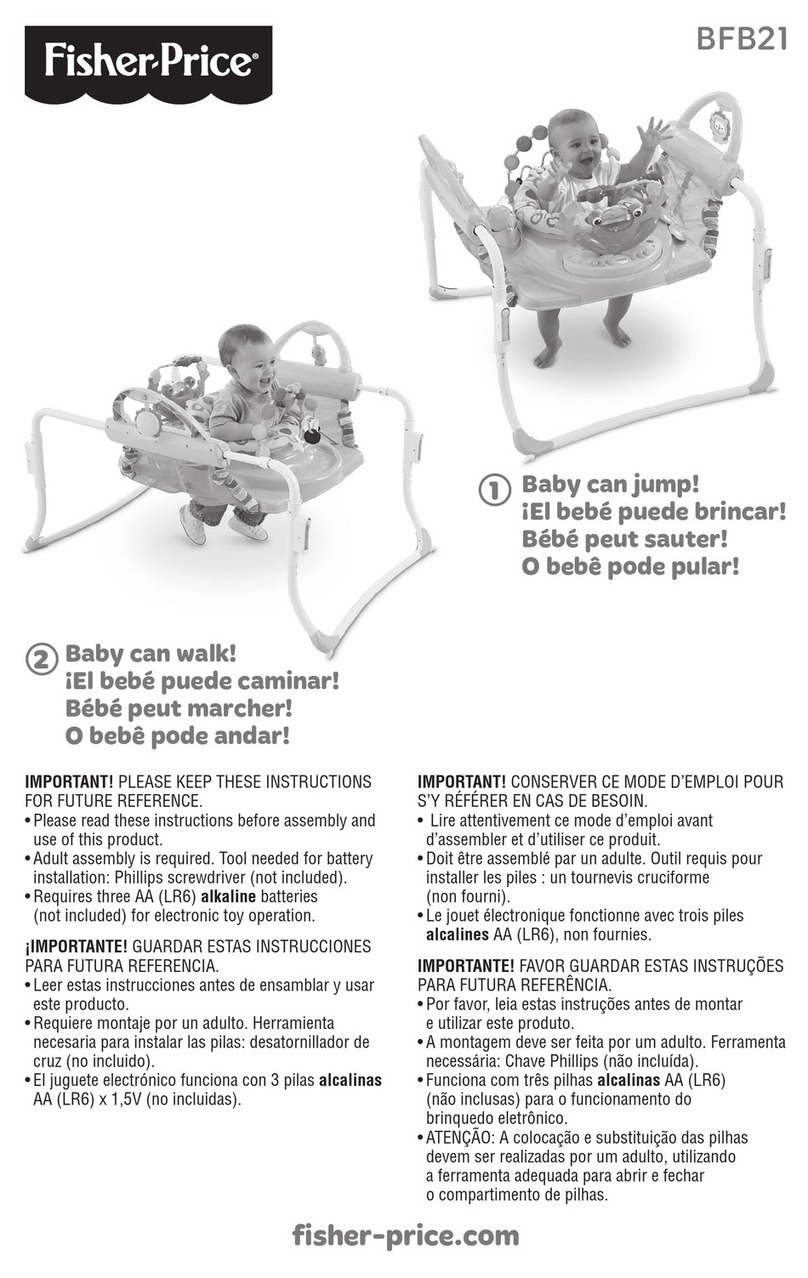 Fisher-Price BFB21 instructions