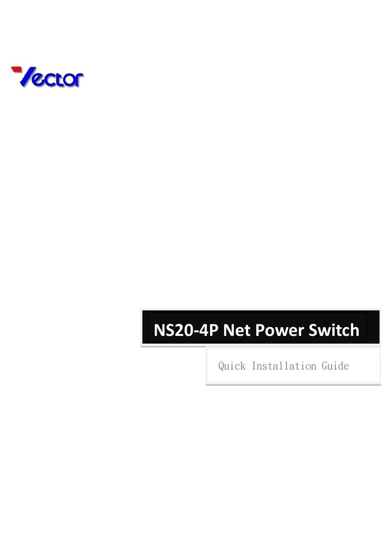 Vector NS20-4P Quick installation guide