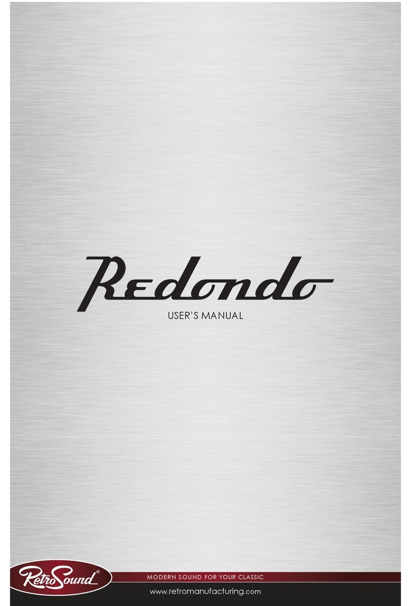 REDONDO RT user manual