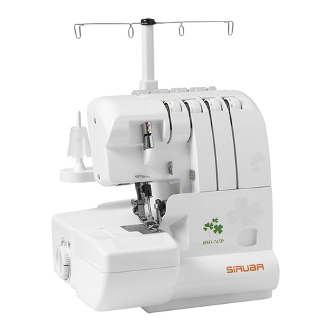 Siruba HSO-747D User manual Siruba HSO-747D User manual