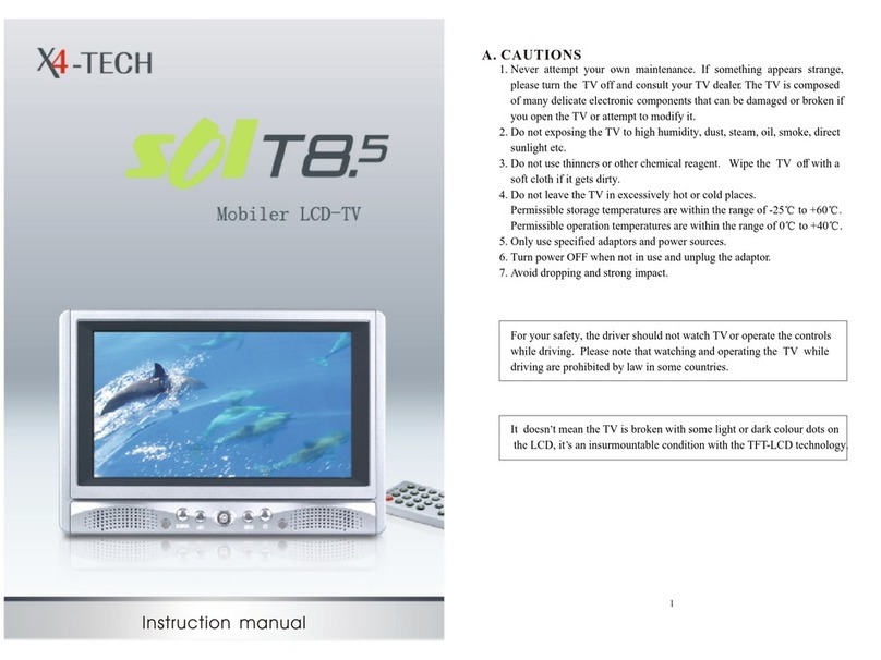 X4-TECH SOI T8.5 instruction manual