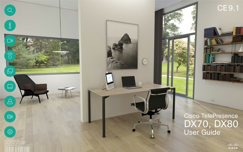 Cisco TelePresence DX70 User manual