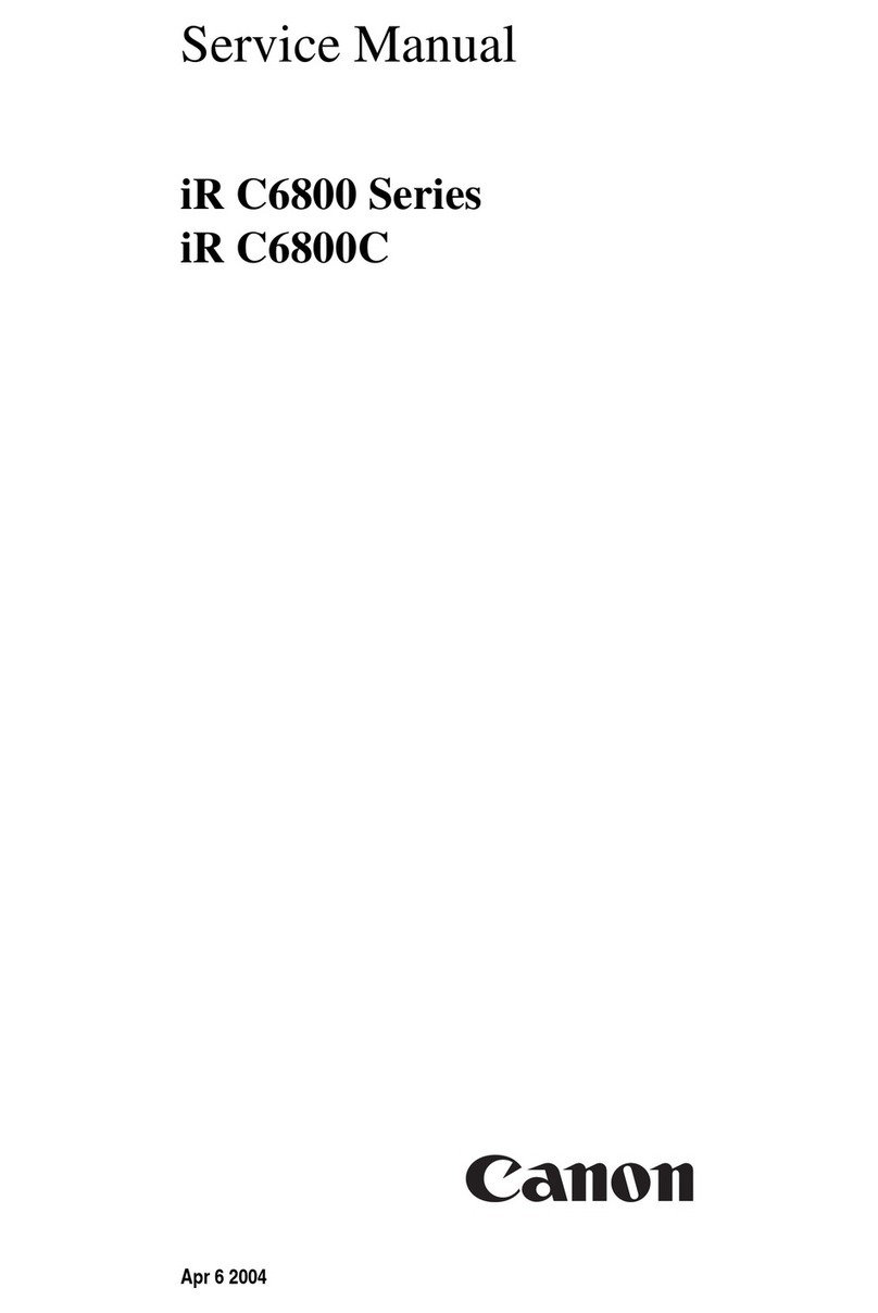 Canon iR C6800 Series Service manual