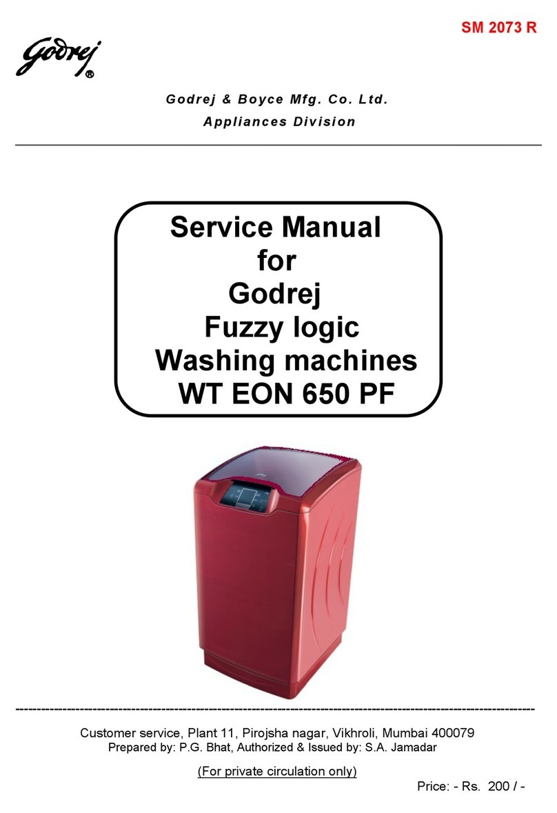 Godrej WT EON 650 PF Service manual