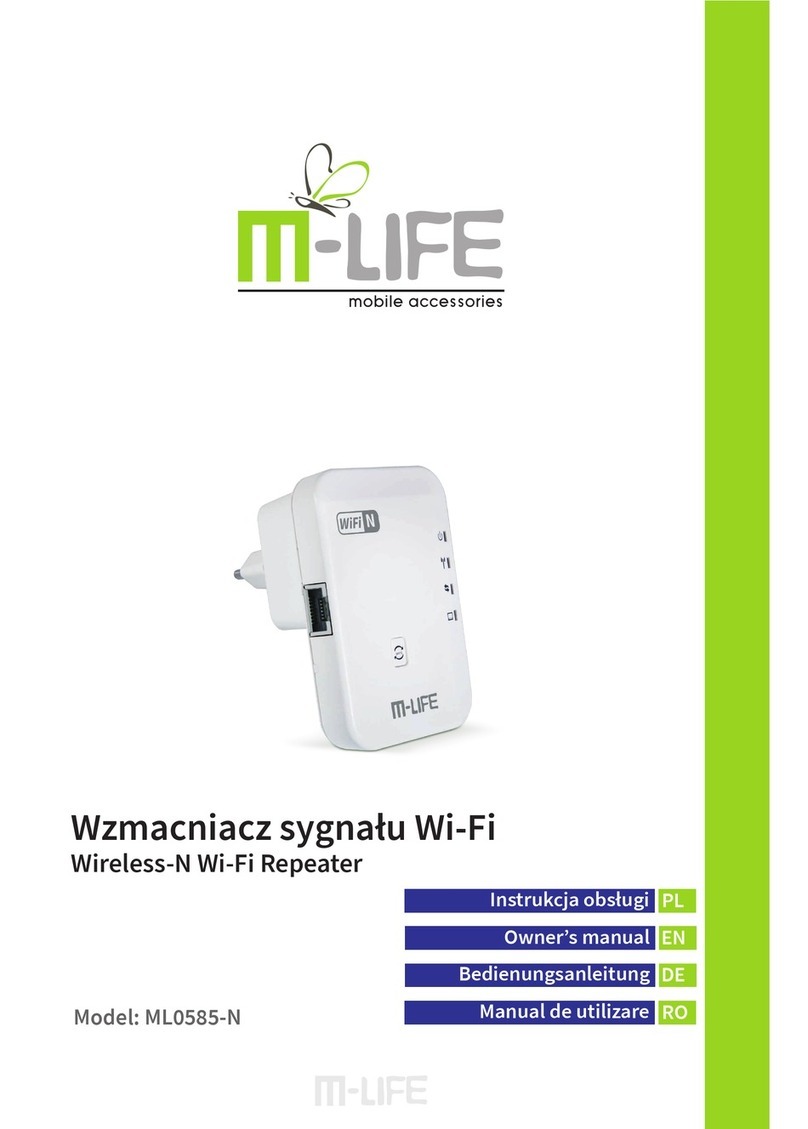 M-Life ML0585-N owner's manual