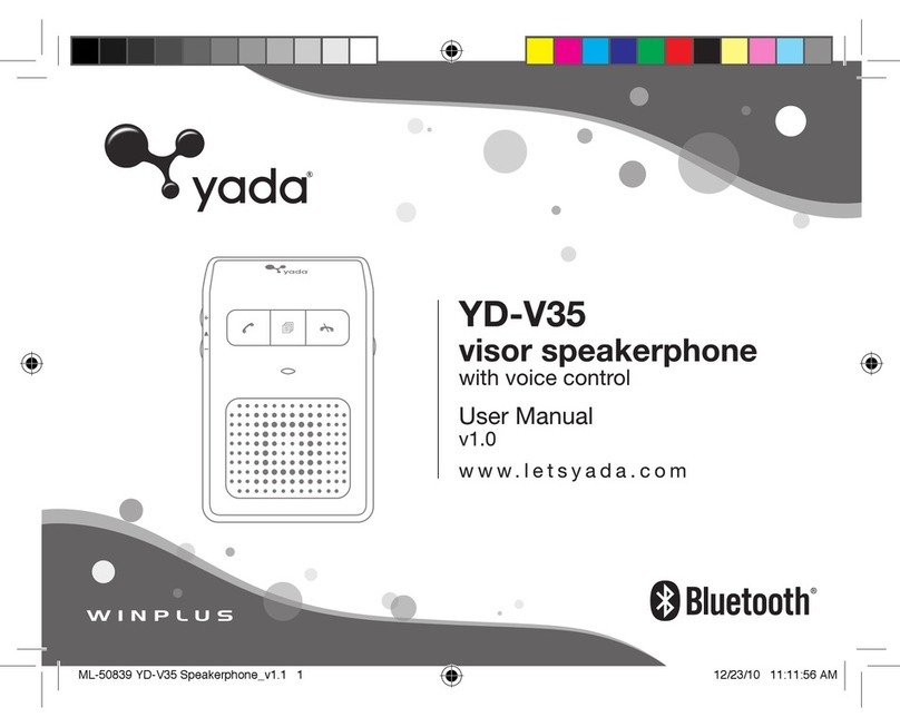 Yada YD-V35 User manual