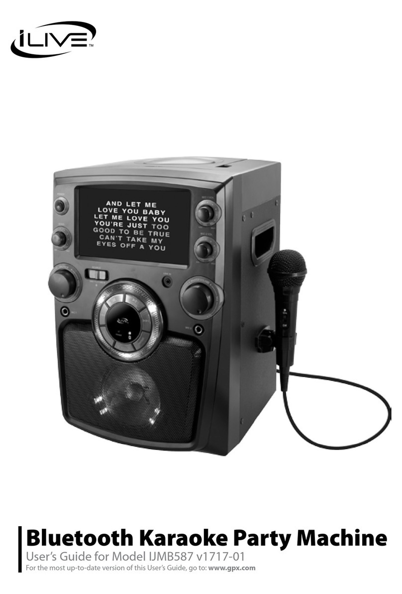 iLive IJMB587 v1717-01 User manual