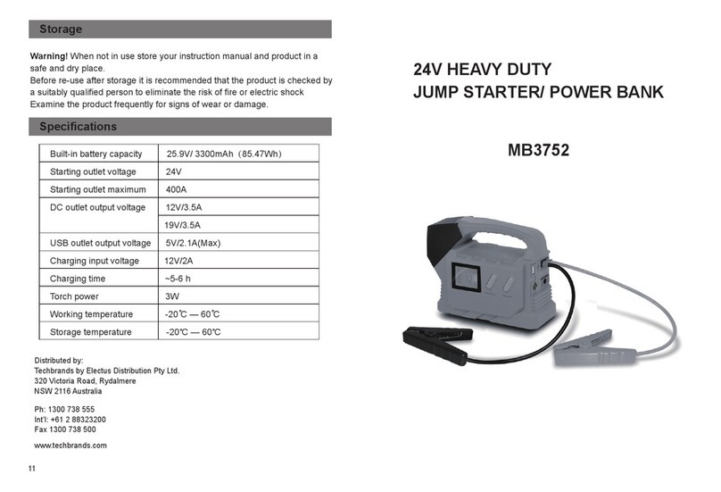 Jaycar Electronics MB3752 User manual