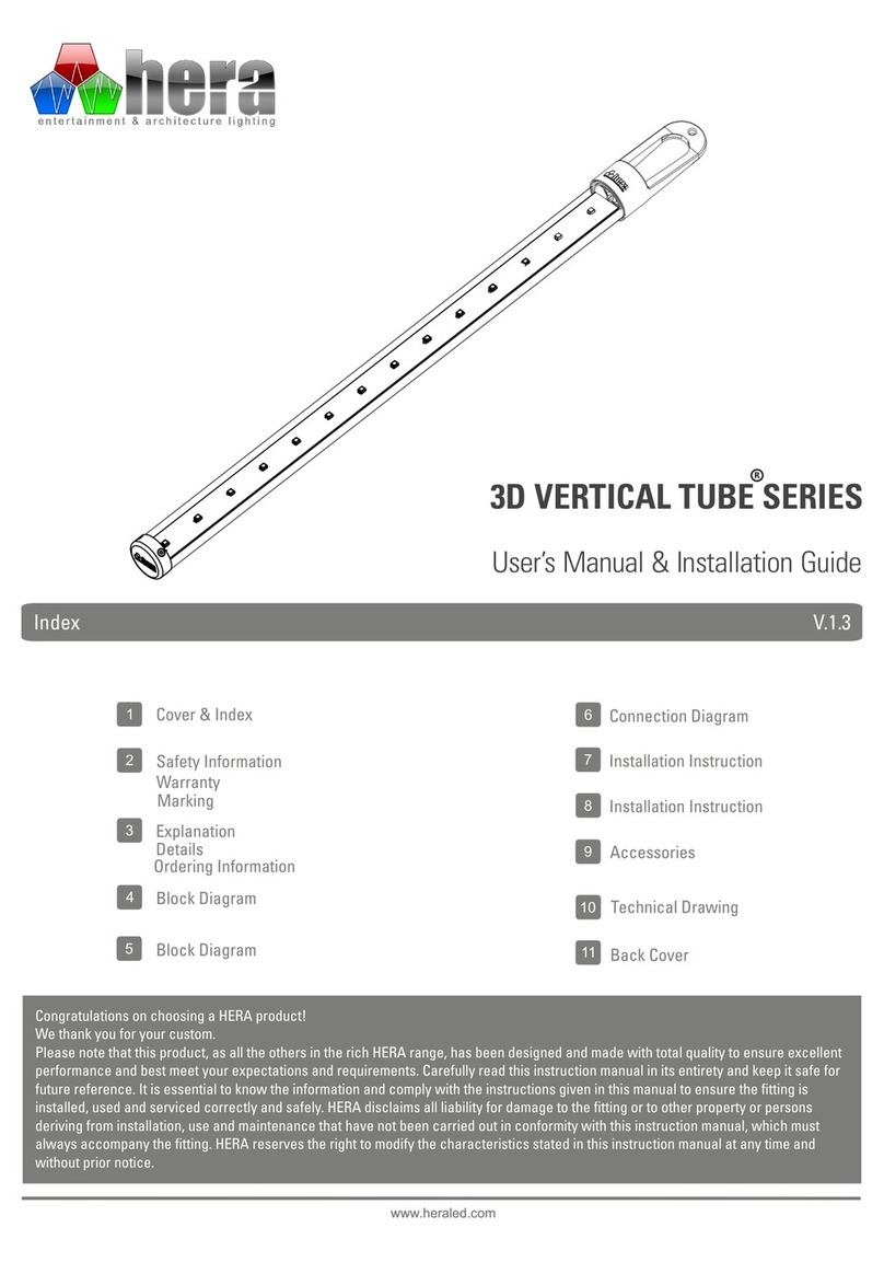 HERA VT50 User manual