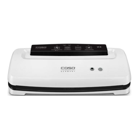 Caso VC8 operating manual