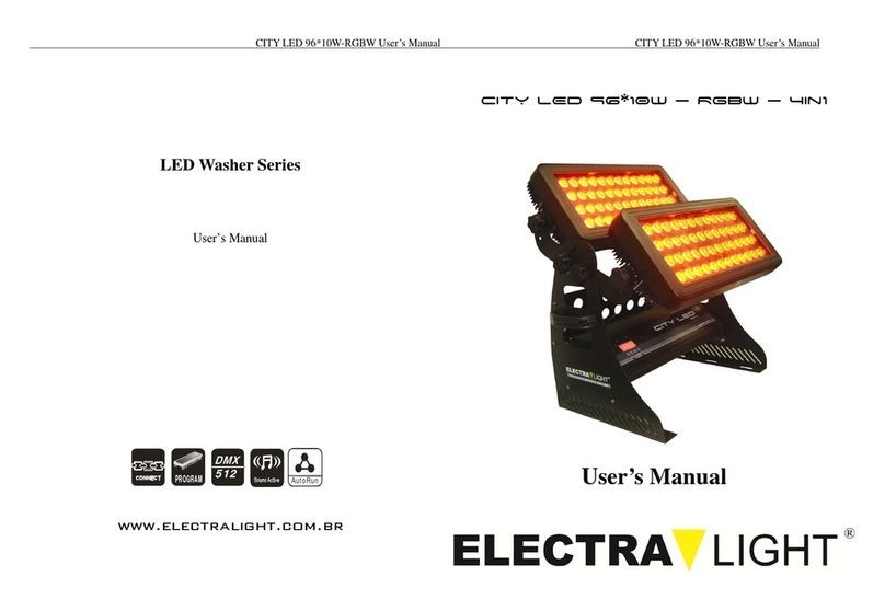 Electra Light CITY LED User manual