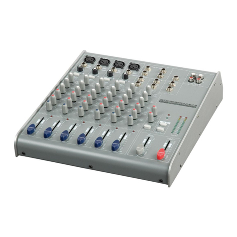 DAPAudio Sessionmix 8 User manual