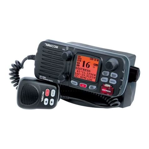 NAVICOM RT-550 owner's manual