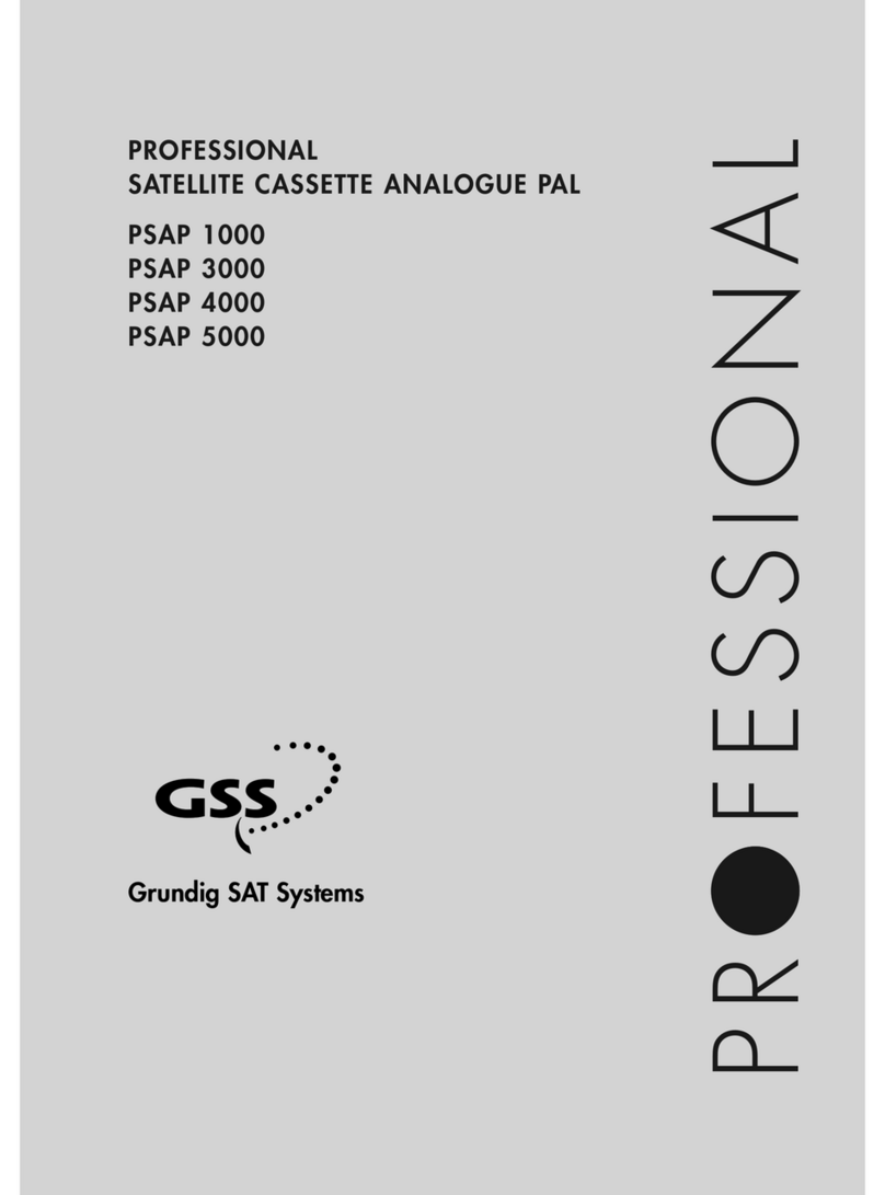 Grundig PSAP 3000 manual