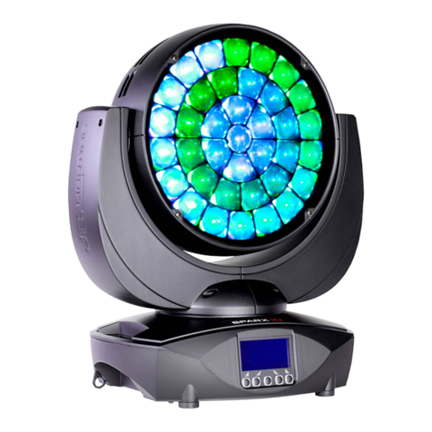JB-Lighting SPARX 10 User manual