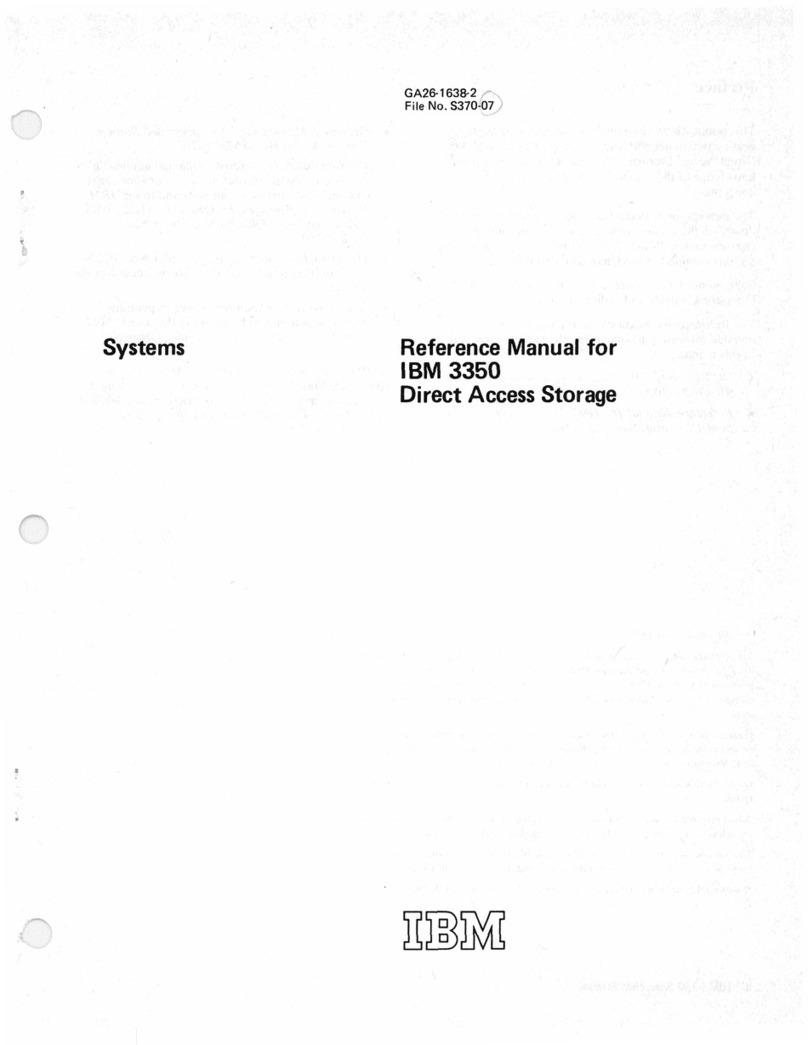 IBM 3350-A2 Reference manual
