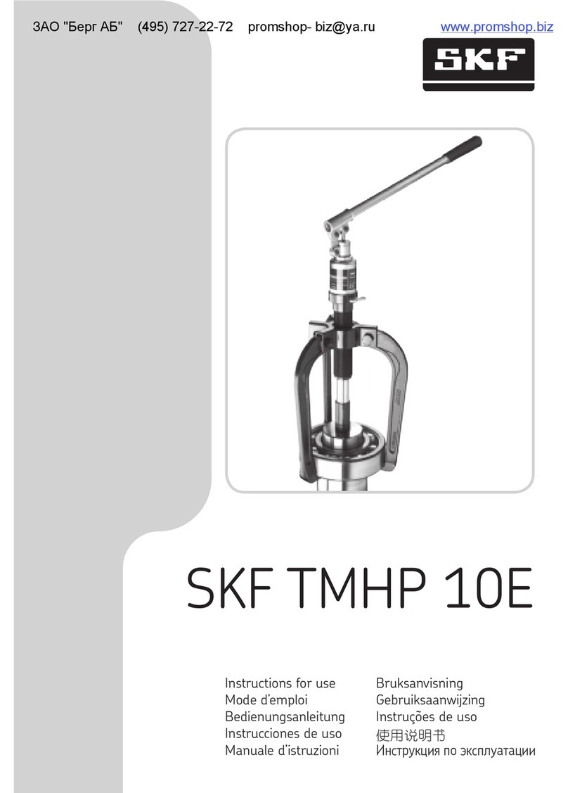 SKF TMHP 10E Instructions for use