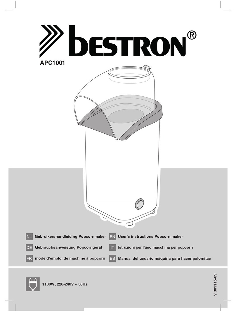 Bestron APC1001 User manual