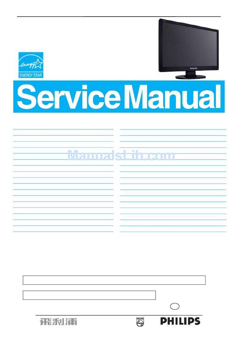 Philips 190V1SB/93 User manual