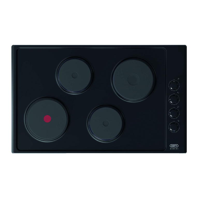 Defy GEMINI SOLID PLATE User manual