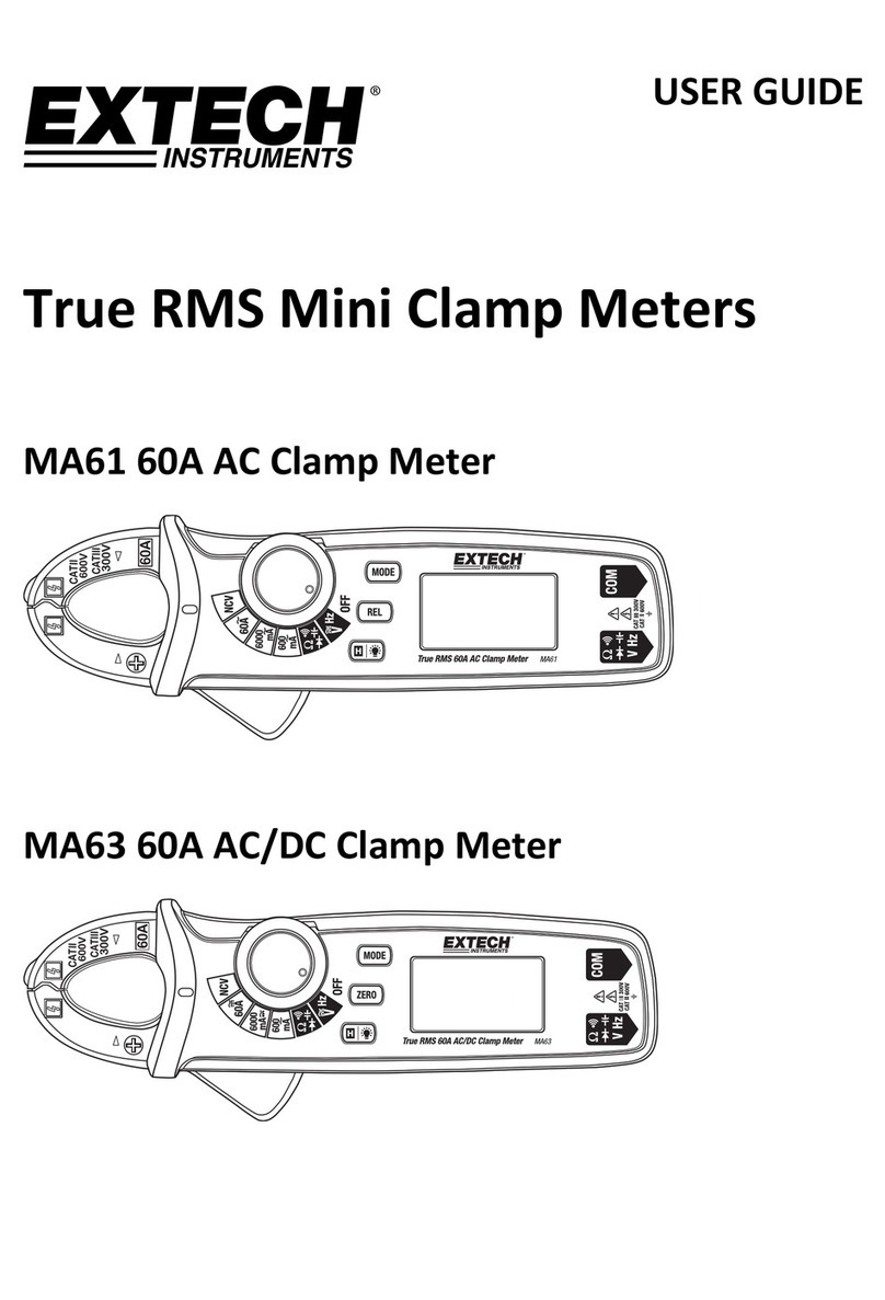 Extech Instruments MA61 User manual