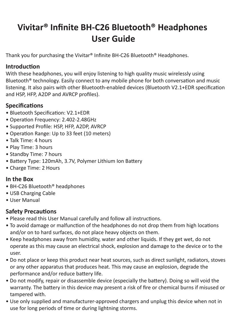 Vivitar Infinite BH-C26 user guide