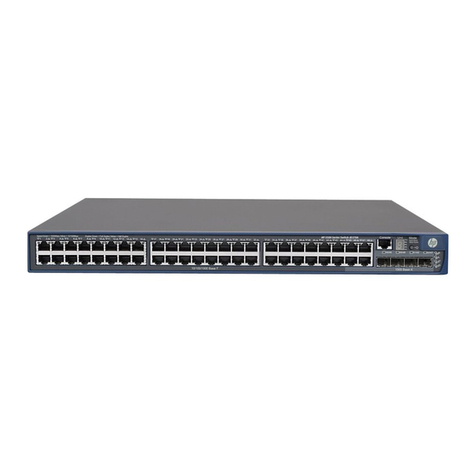 HP A5500 EI Switch Series Installation manual