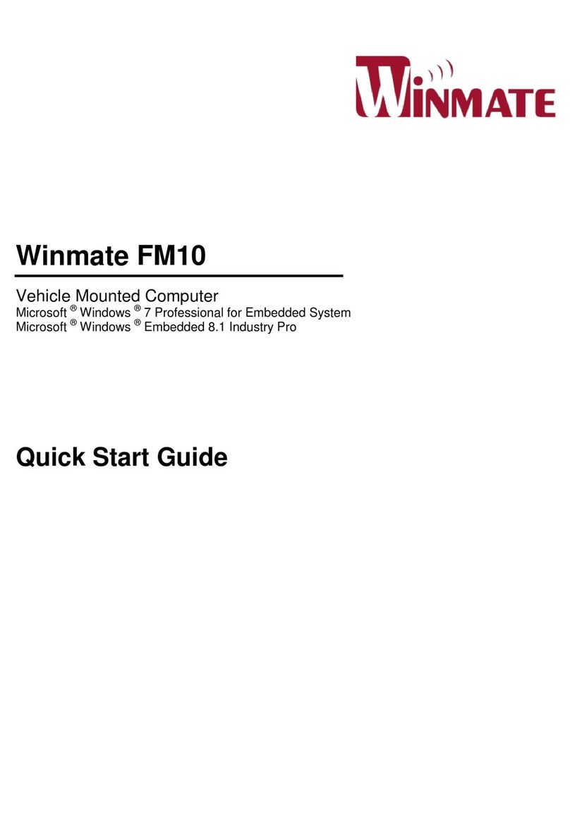 Winmate FM10 quick start guide