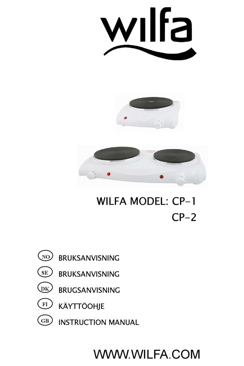 Wilfa CP-1 instruction manual