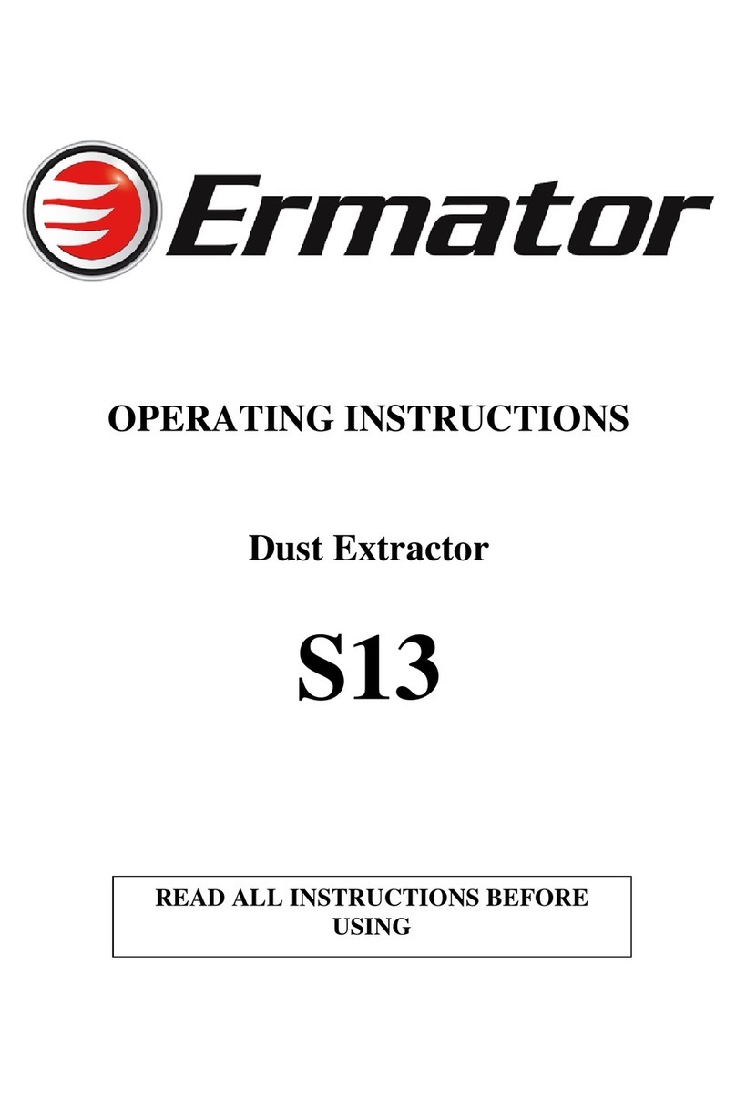 Ermator S13 User manual