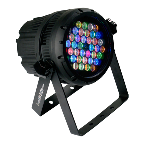 Blizzard Lighting TOUGHPAR ZOOM RGBAW user guide