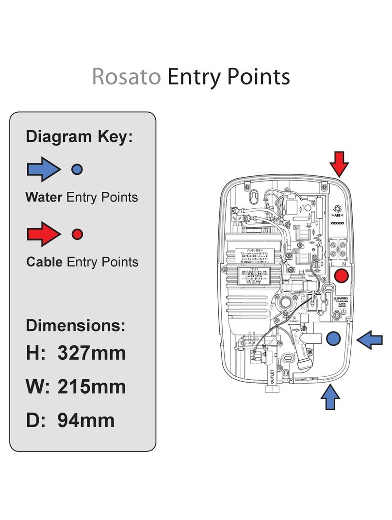 Triton Rosato Installation and operating instructions Triton Rosato Installation and operating instructions