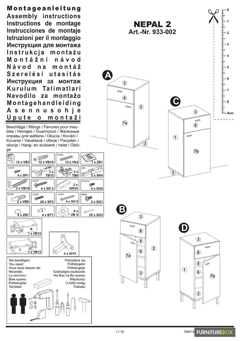 FURNITUREBOX NEPAL 2 User manual FURNITUREBOX NEPAL 2 User manual