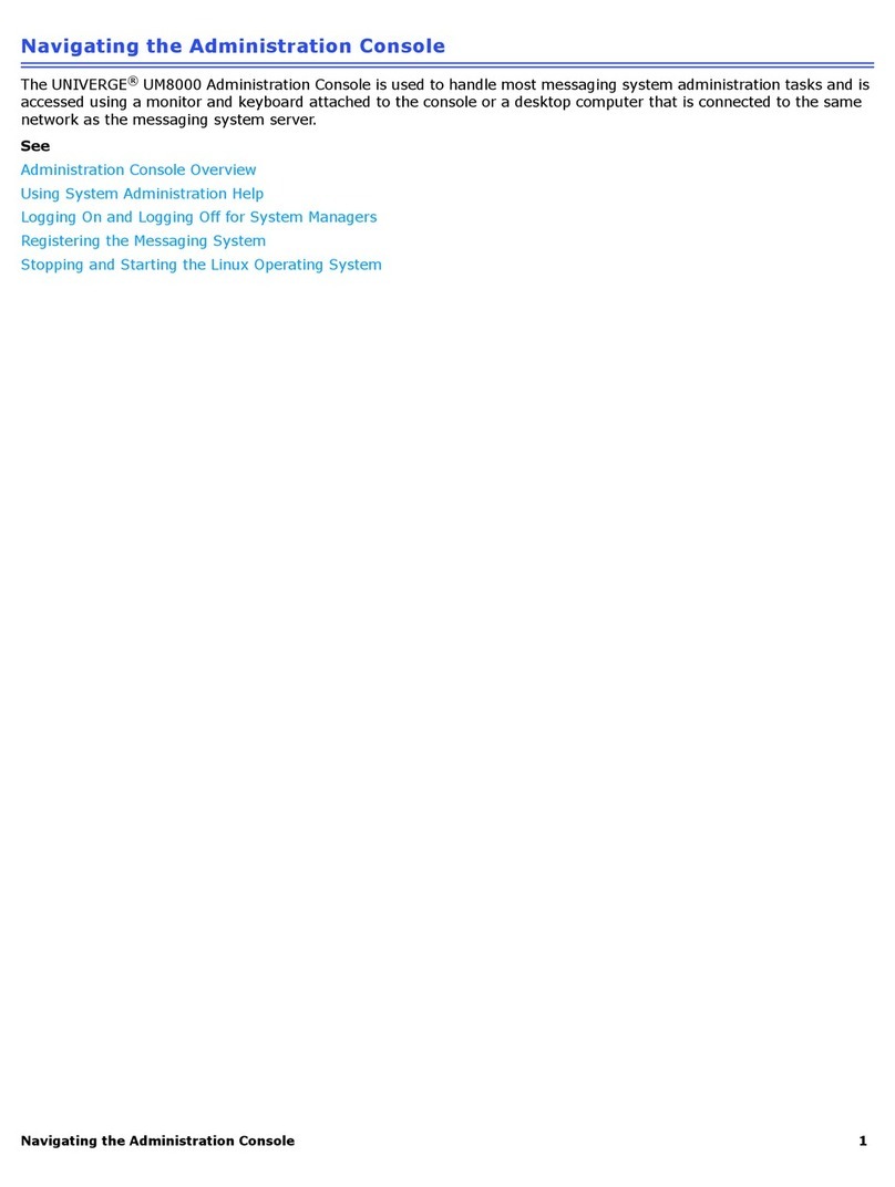 NEC Univerge UM8000 user manual