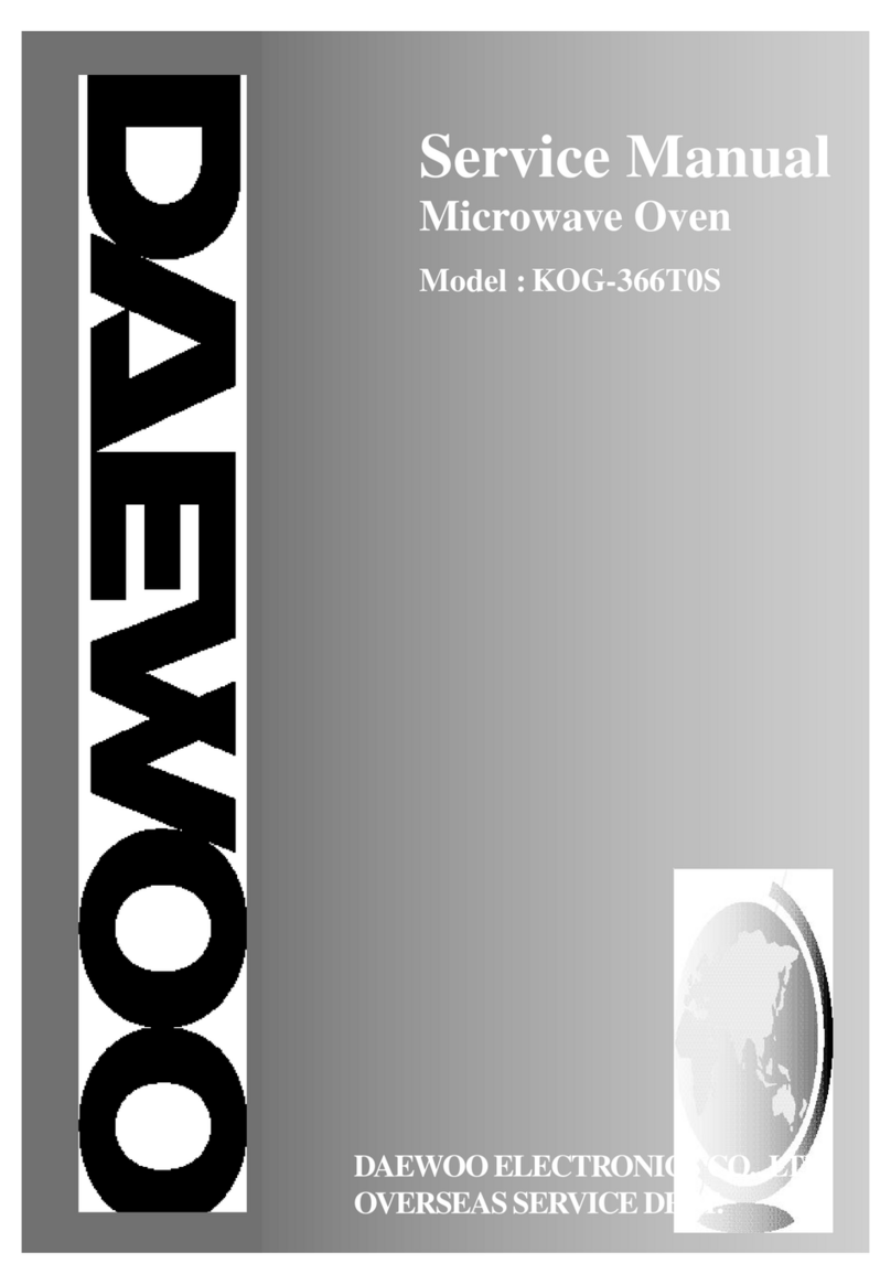 Daewoo KOG-366T0S User manual