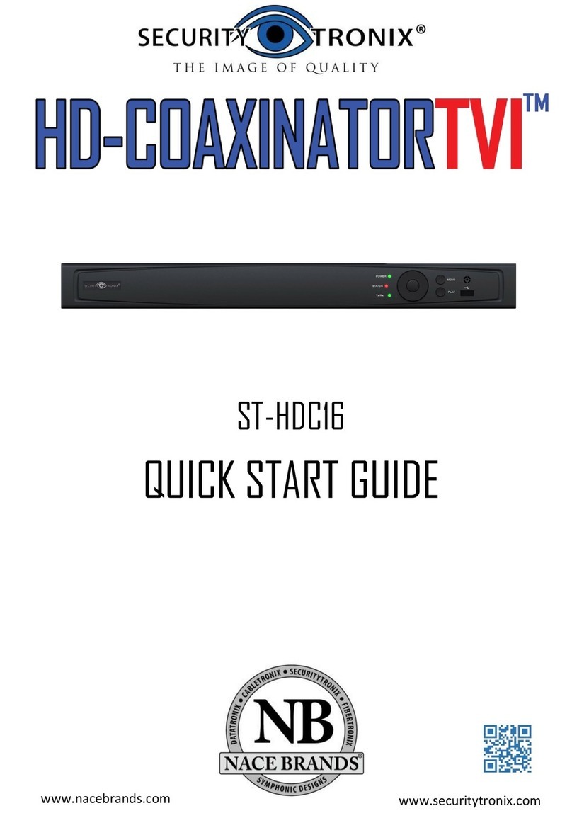 Securitytronix HD-COAXINATORTVI ST-HDC8HD-COAXINATORTVI... User manual