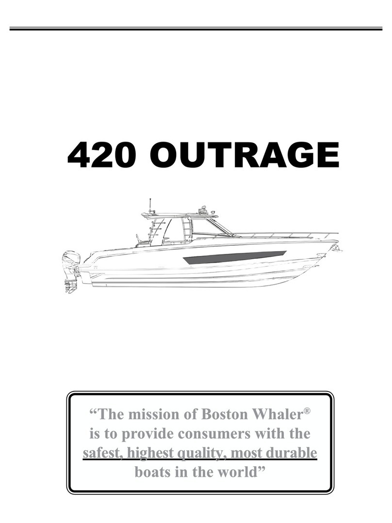 Boston Whaler 420 OUTRAGE owner's manual Boston Whaler 420 OUTRAGE owner's manual