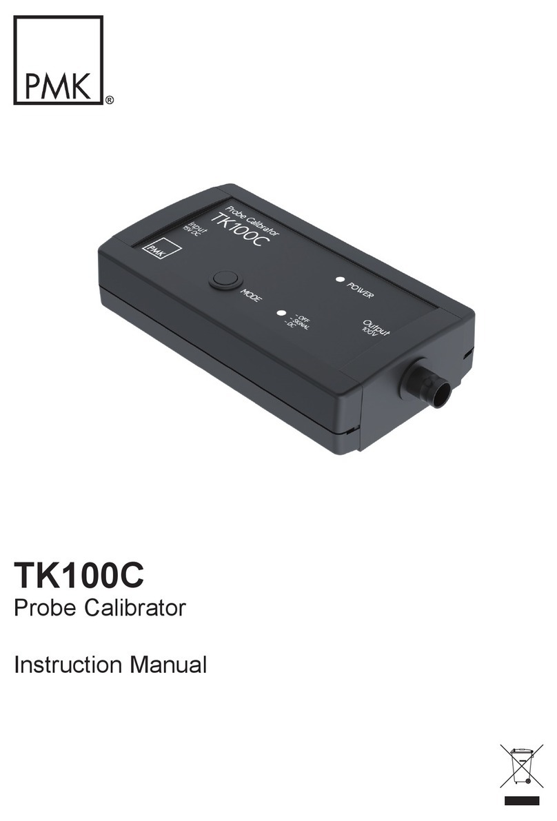 PMK TK100C User manual