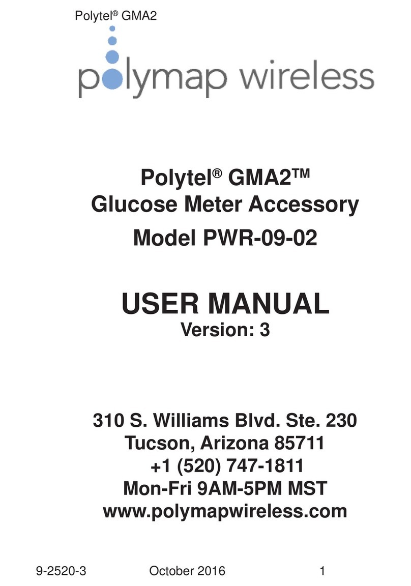 Polymap Wireless Polytel GMA2 PWR-09-02 User manual