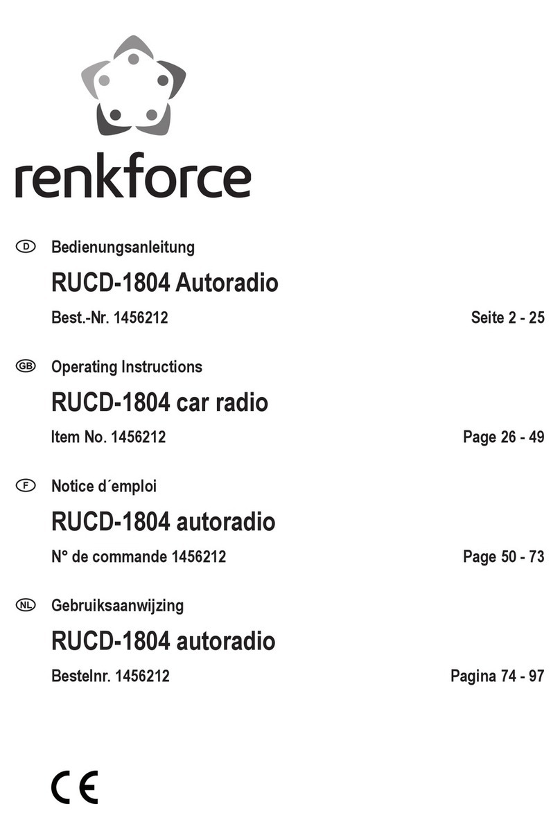Renkforce RUCD-1804 operating instructions