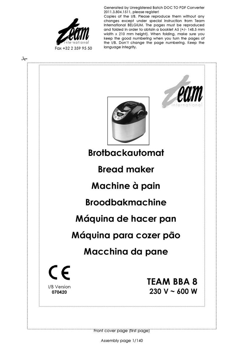Team BBA 8 user manual