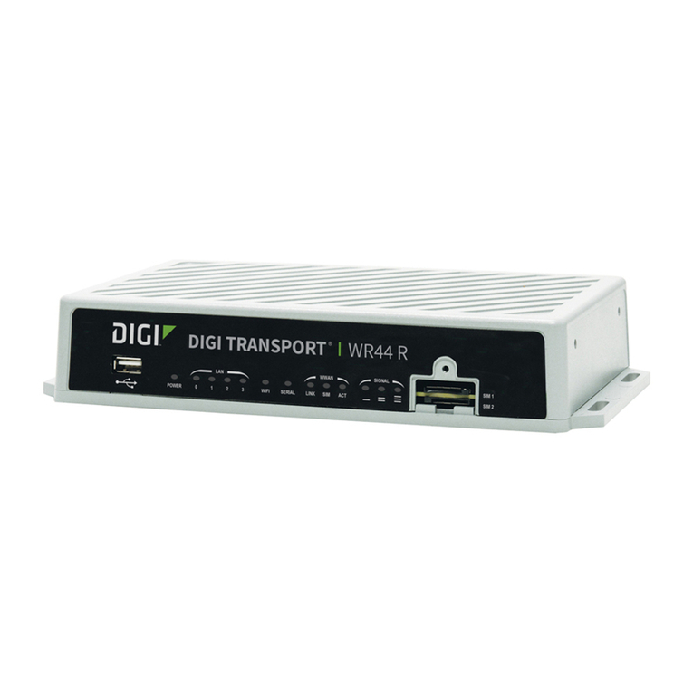 Digi TransPort WR31 user guide