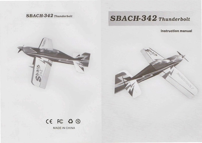 Hobby King SBACH-342 Thunderbol User manual