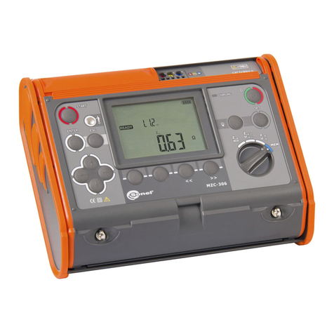 Sonel MZC-306 User manual