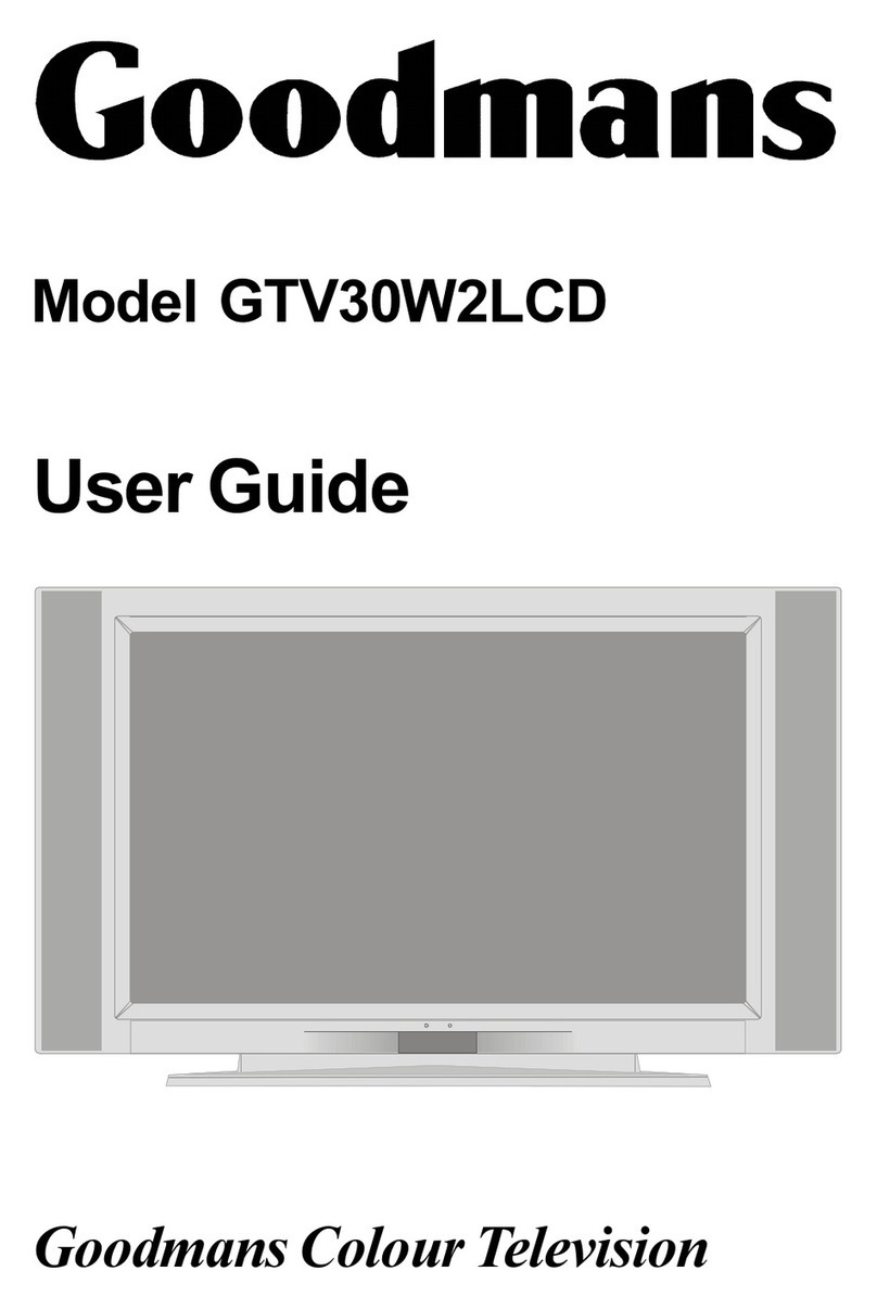 Goodmans GTV30W2LCD User manual