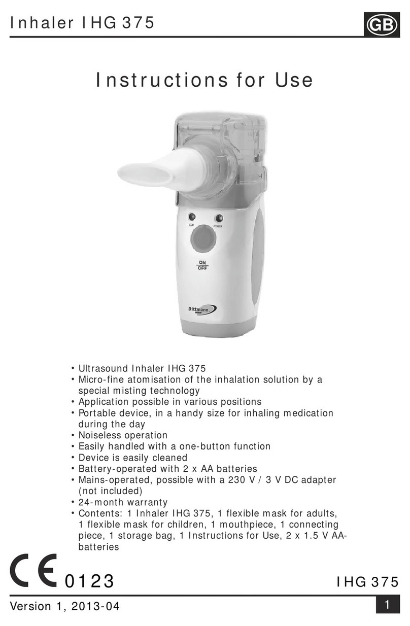 Dittmann IHG 375 User manual