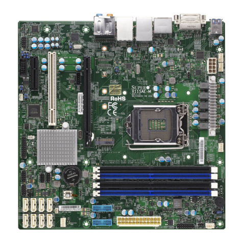 Supermicro X11SAE-M User manual