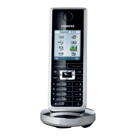Siemens Gigaset SL55 User manual