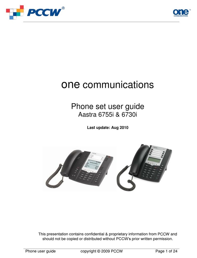 Aastra 6755i User manual