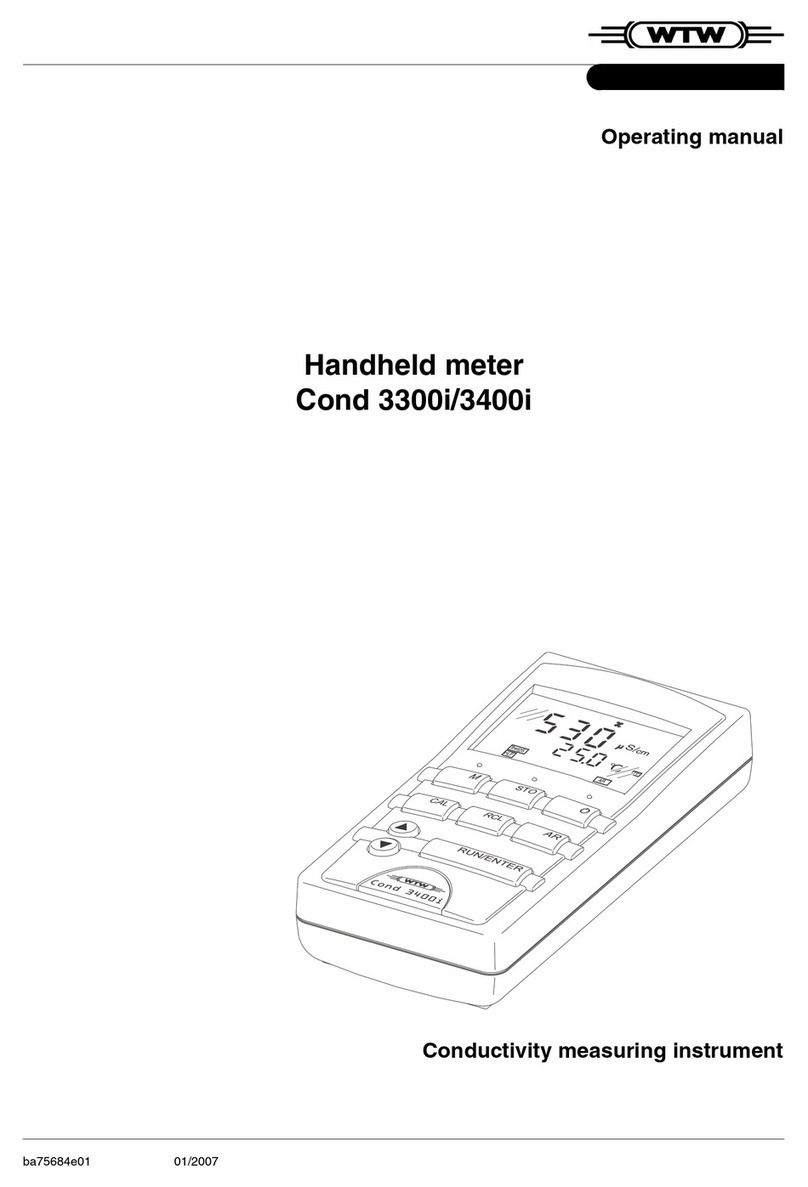 wtw Cond 3300i User manual